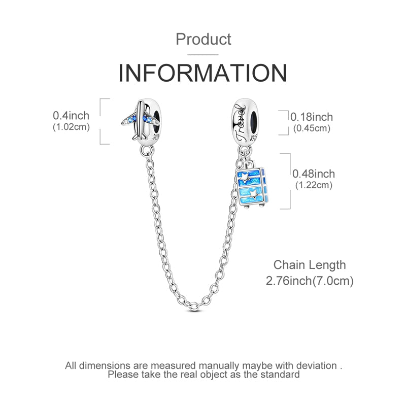 Cadena De seguridad Maleta & Avion