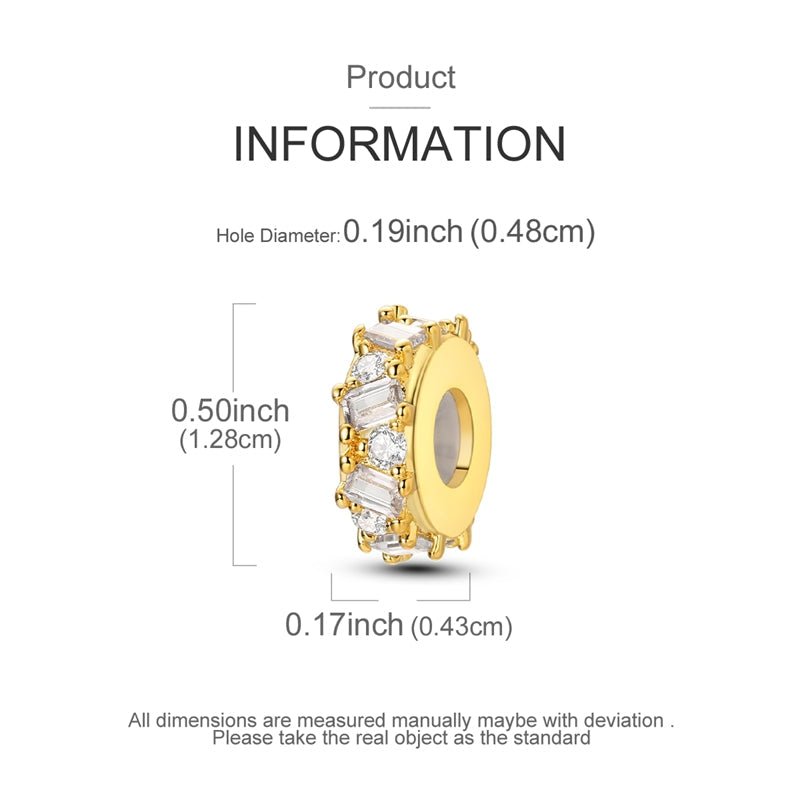 Charm Diamantado Dorado