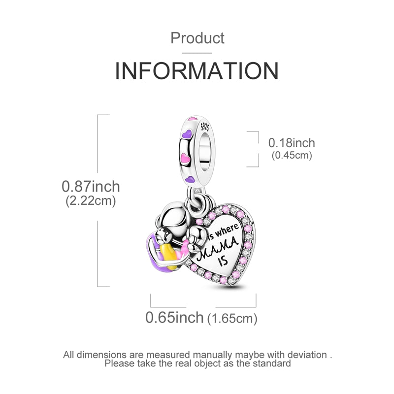 Charm "Home Is Where Mamá Is"