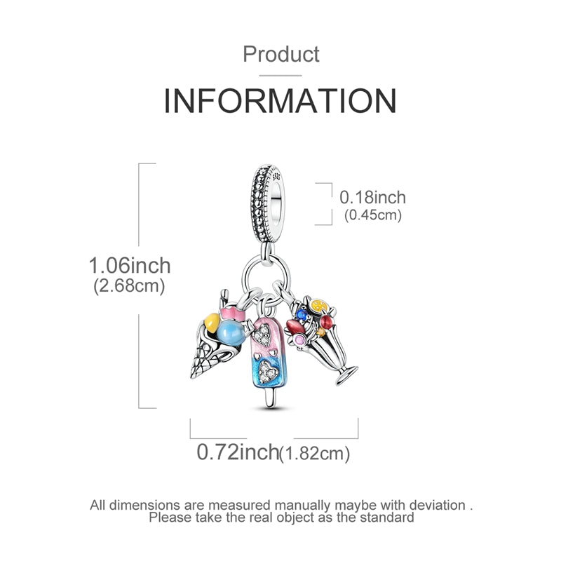 Charm Colgante Helados