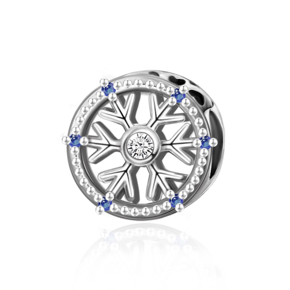 Charm Copo de Nieve Diamantado