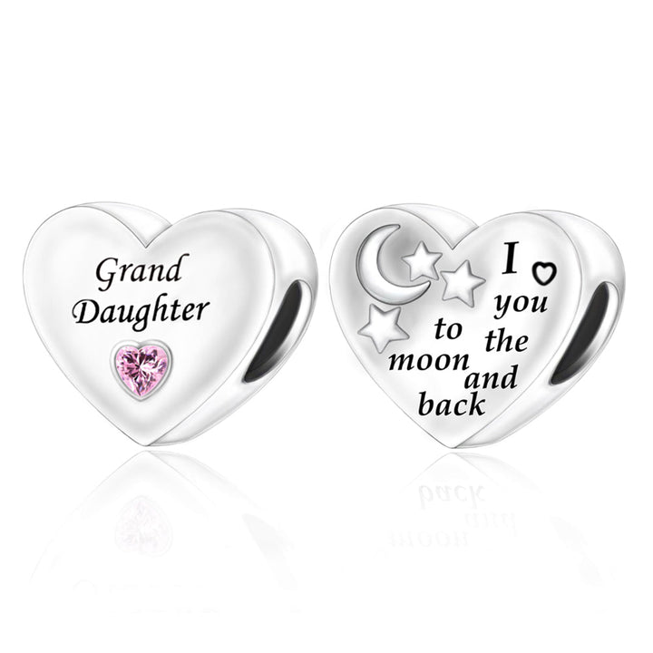 Charm Grand Daughter "I You To The Moon And Back"