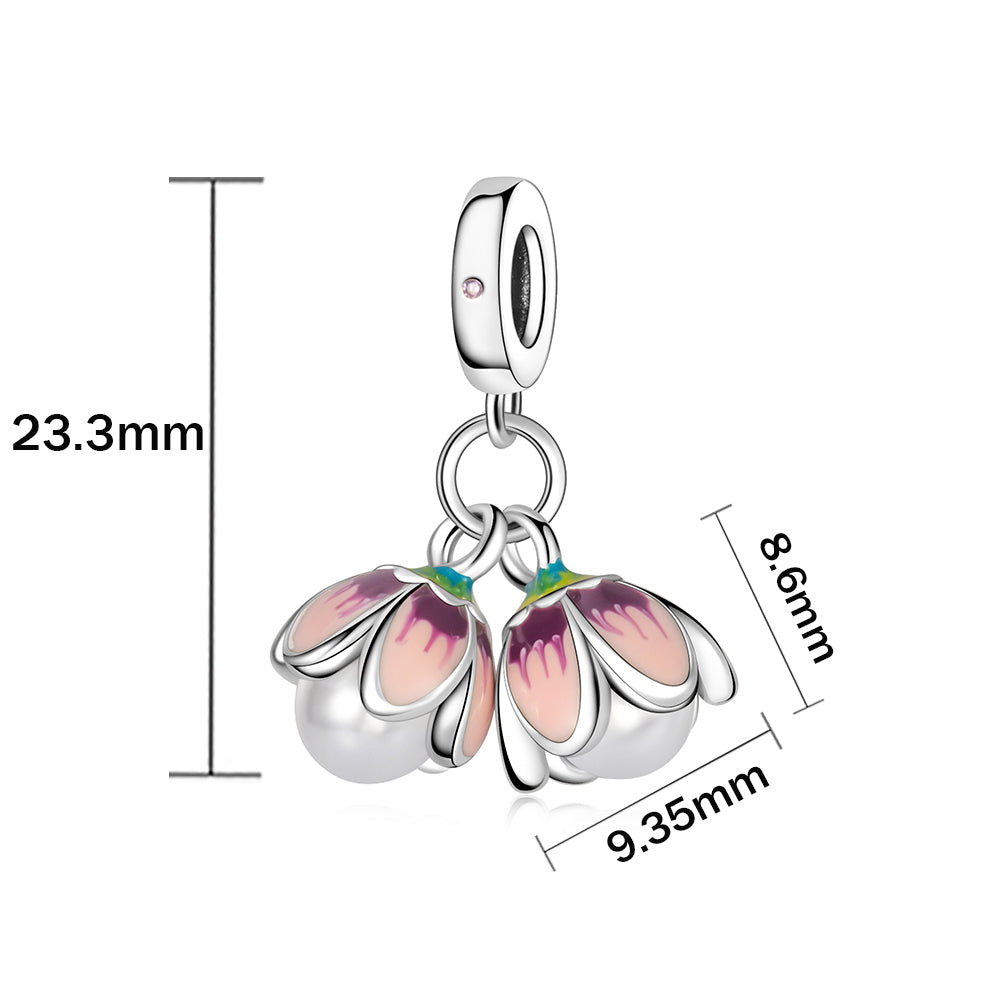 Charm Colgante Flores