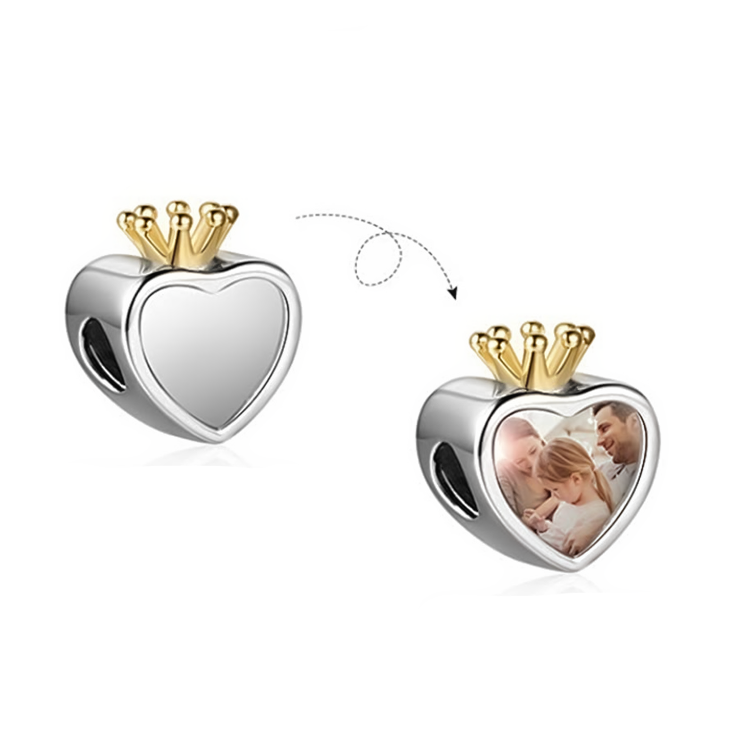 Charm Personalizado Corazon