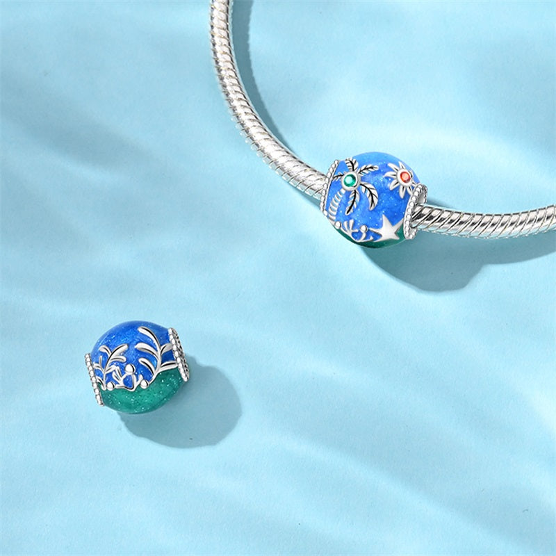 Charm Palmera y Oceano