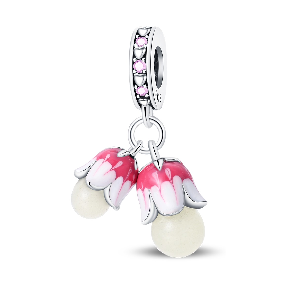 Charm Flores Brillantes
