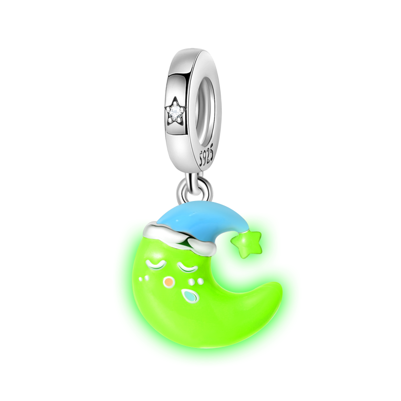 Charm Luna Durmiente Fluorescente