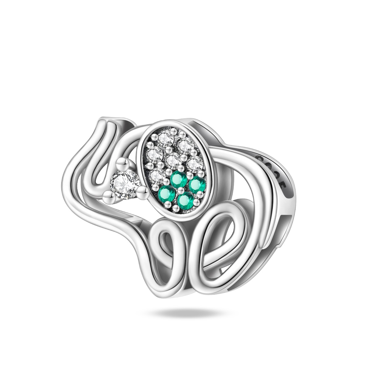 Charm Arte Abstracto de Elefante