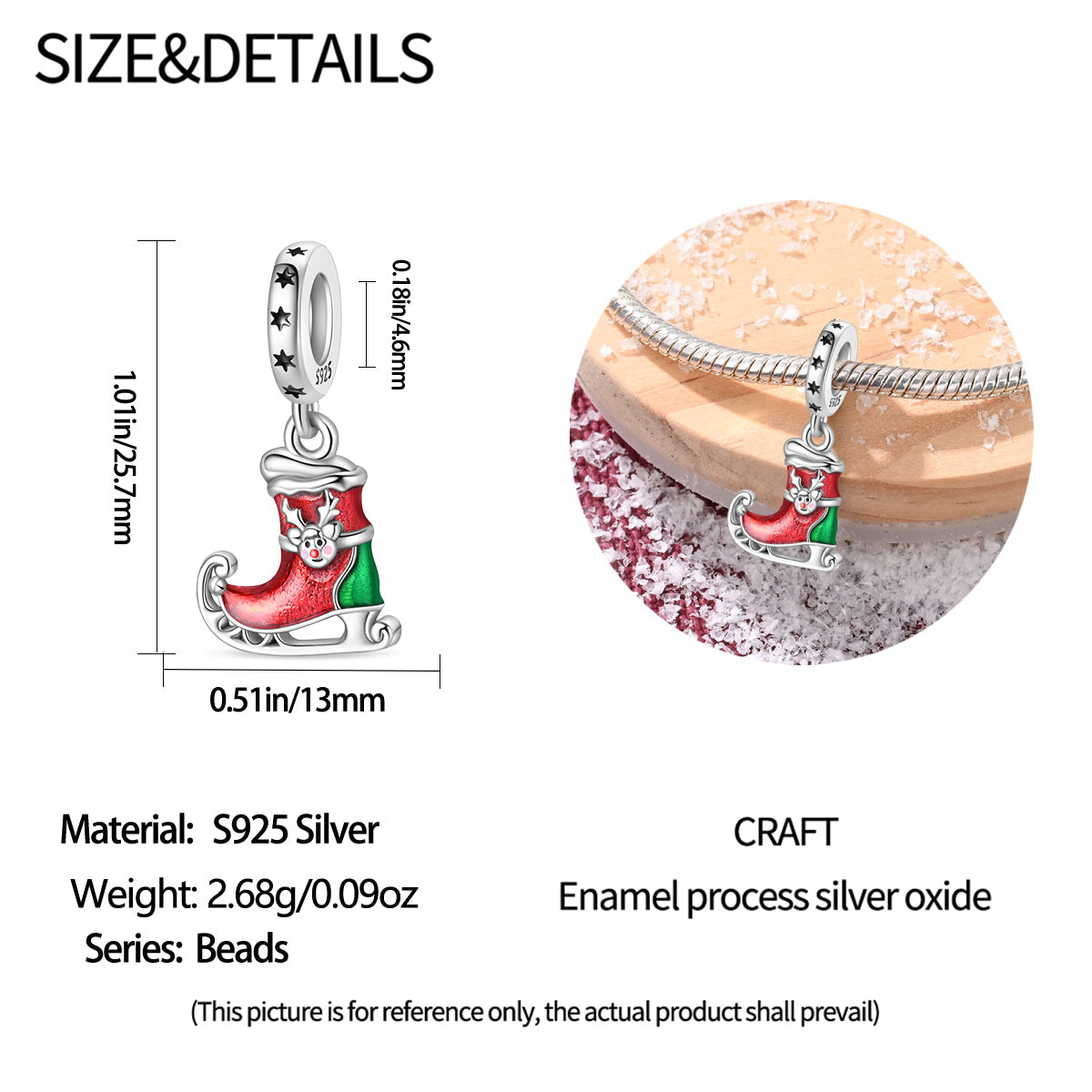 Charm Patines Navideños