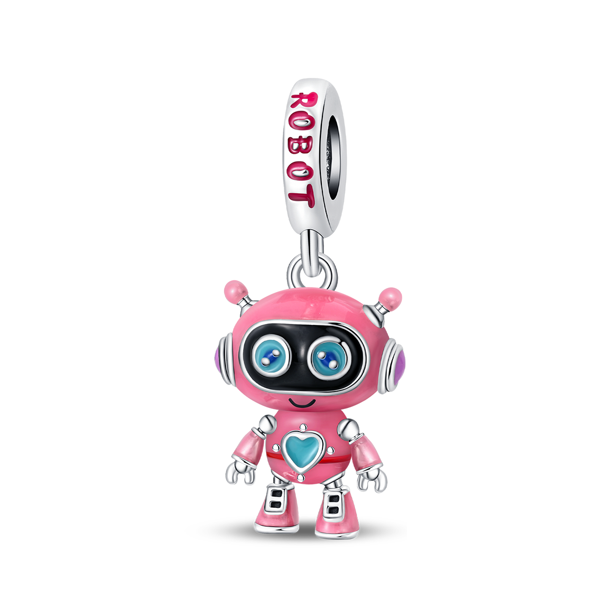 Charm Robot Rosa
