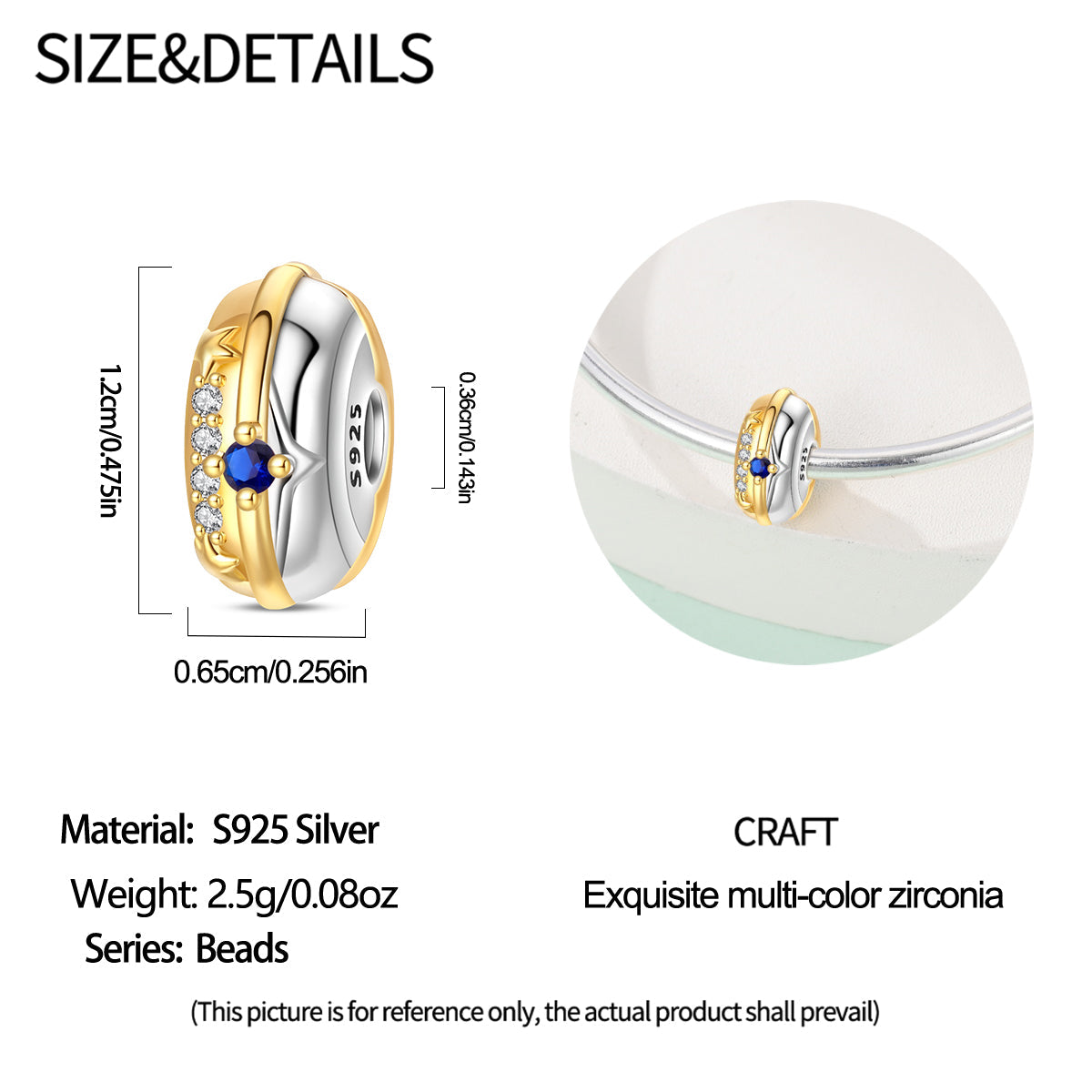 Clip Dorado & Plateado