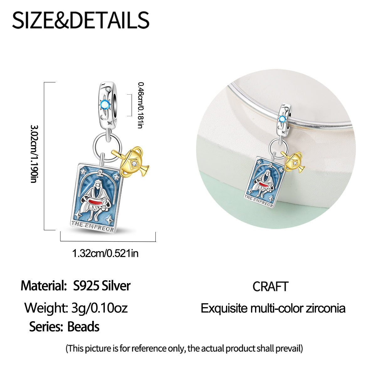 Charm Carta del Emperador