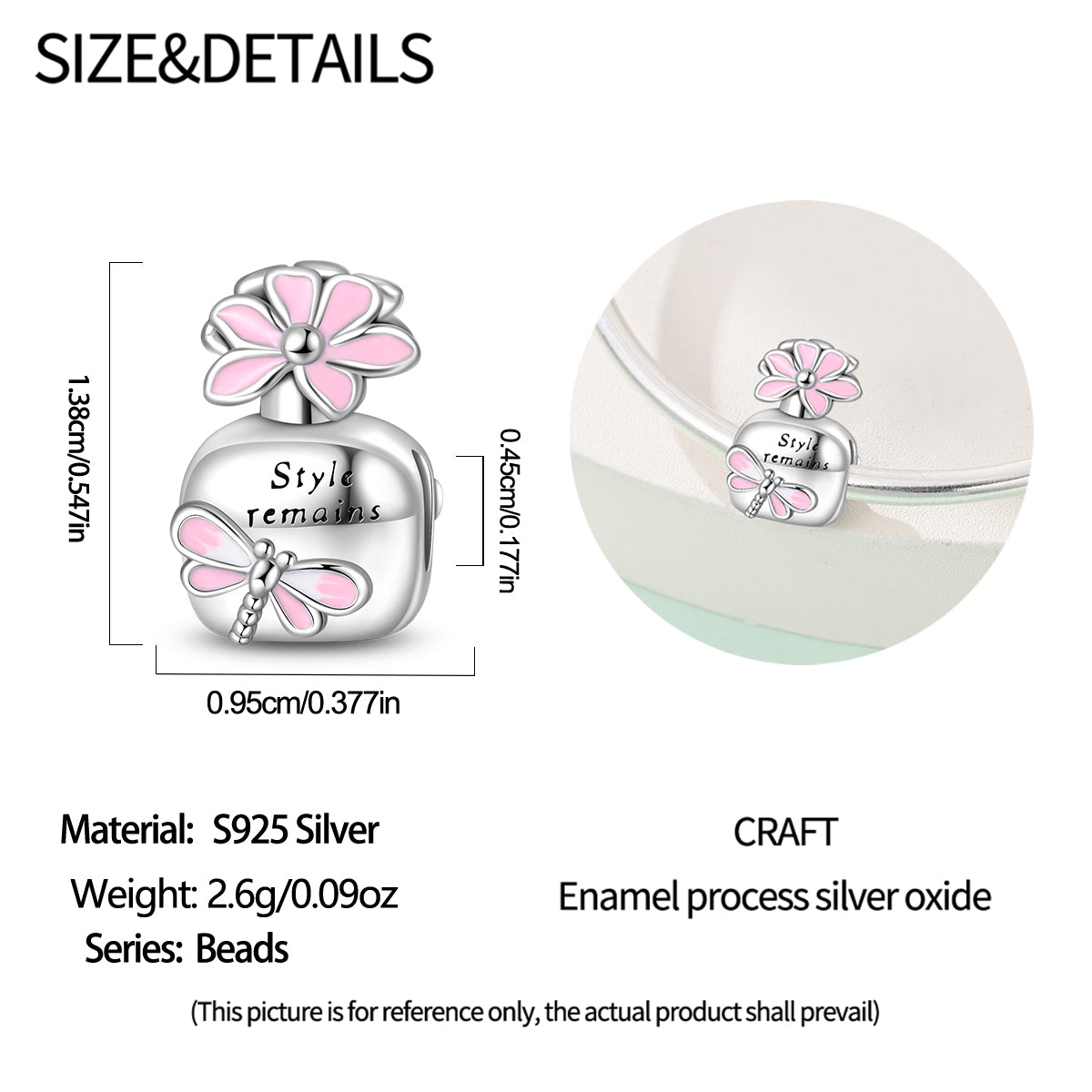 Charm Perfume Plateado