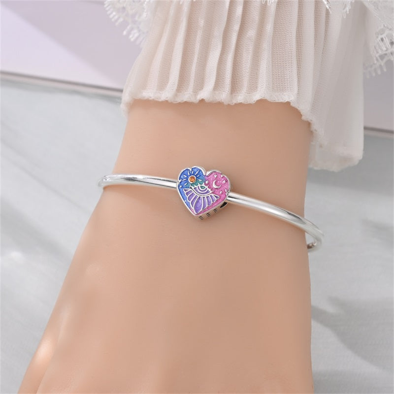 Charm Corazon Dia & Noche