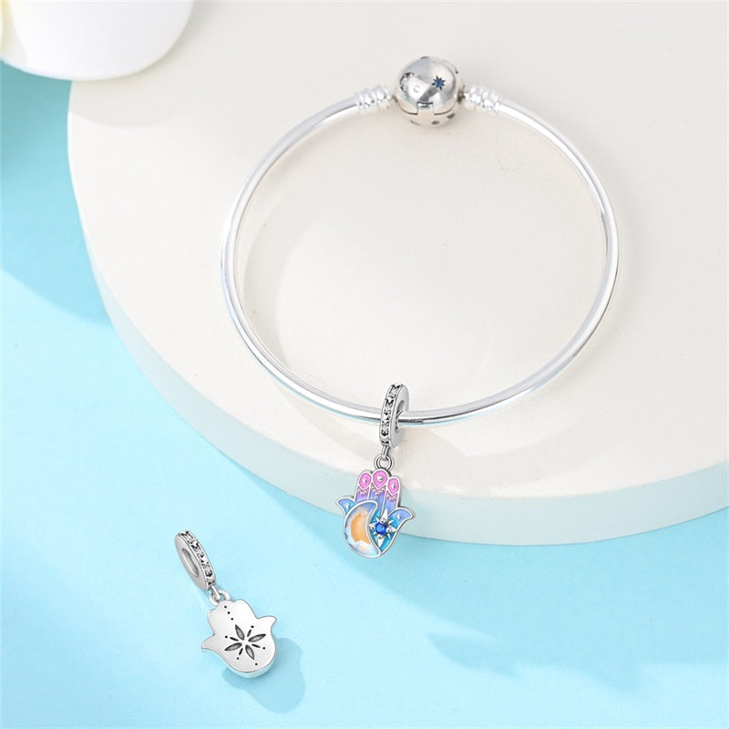 Charm Mano de Fatima Multicolor