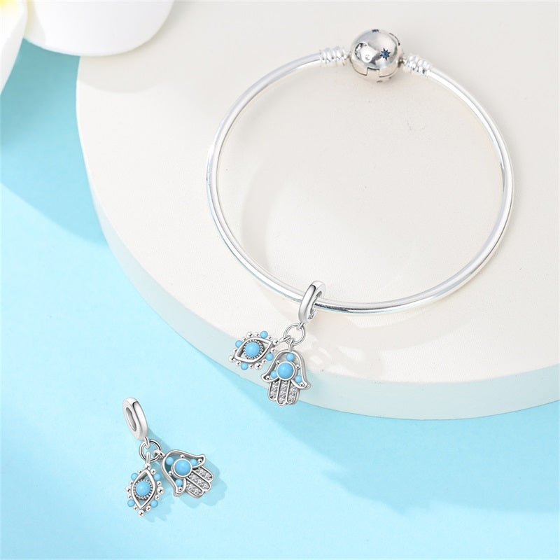 Charm Mano de Fatima & Ojo de Horus