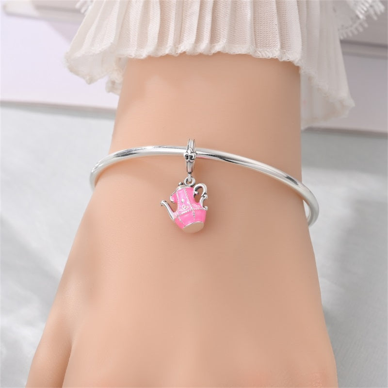 Charm Tetera Rosa
