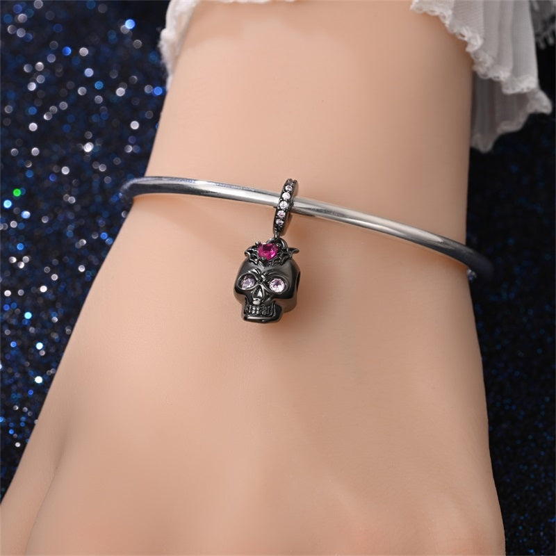 Charm Calavera Negra