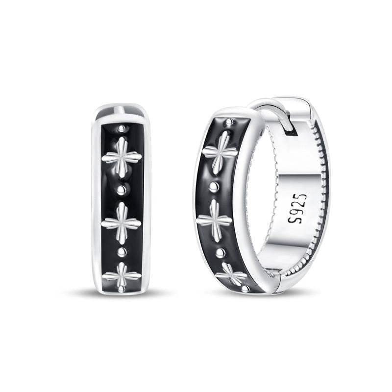 Aretes Cruz Medieval