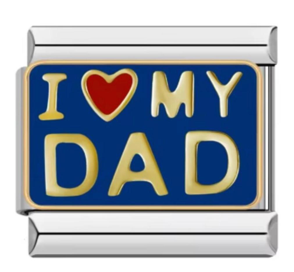 Charm Italiano I Love Dad