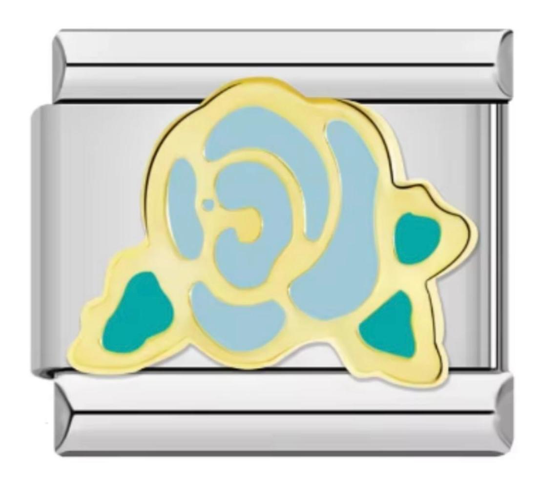 Charm Italiano Rosa Azul