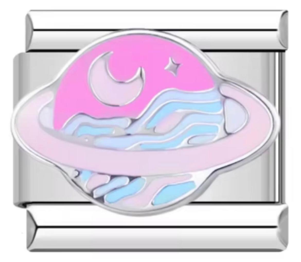 Charm Italiano Planeta Rosa