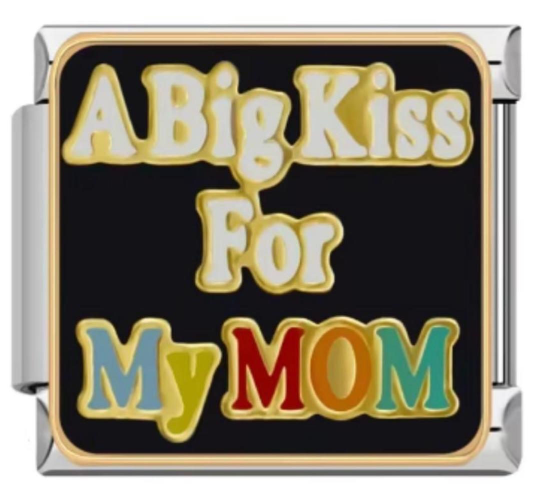 Charm Italiano Big Kiss For My Mom