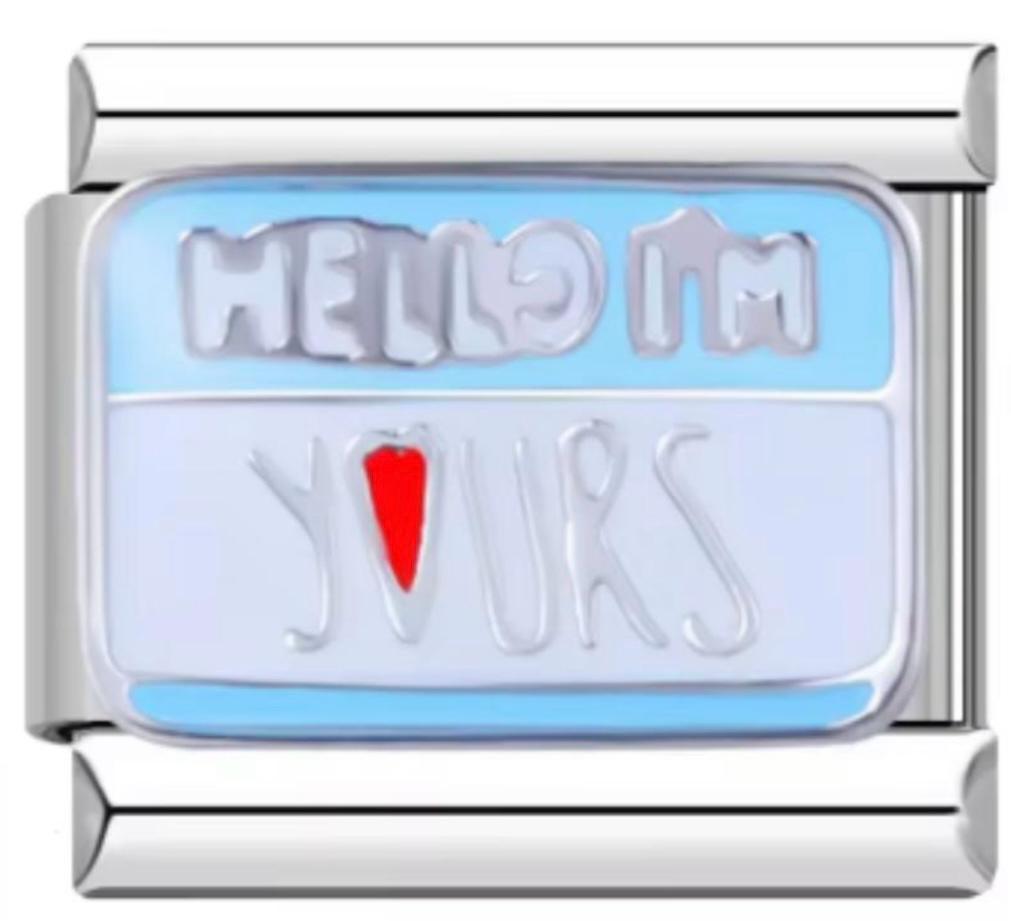 Charm Italiano Hello Im Yours