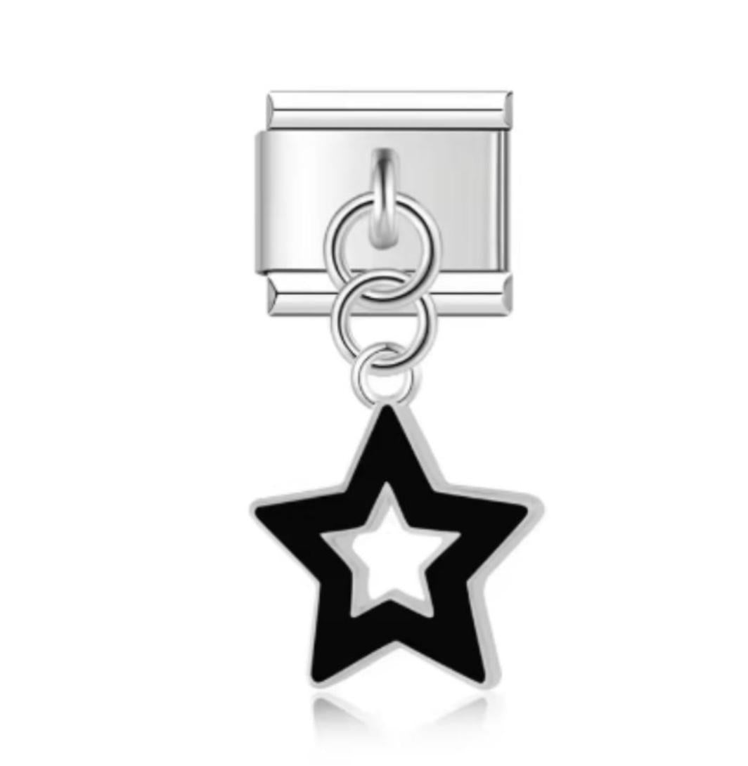 Charm Italiano Estrella Negra