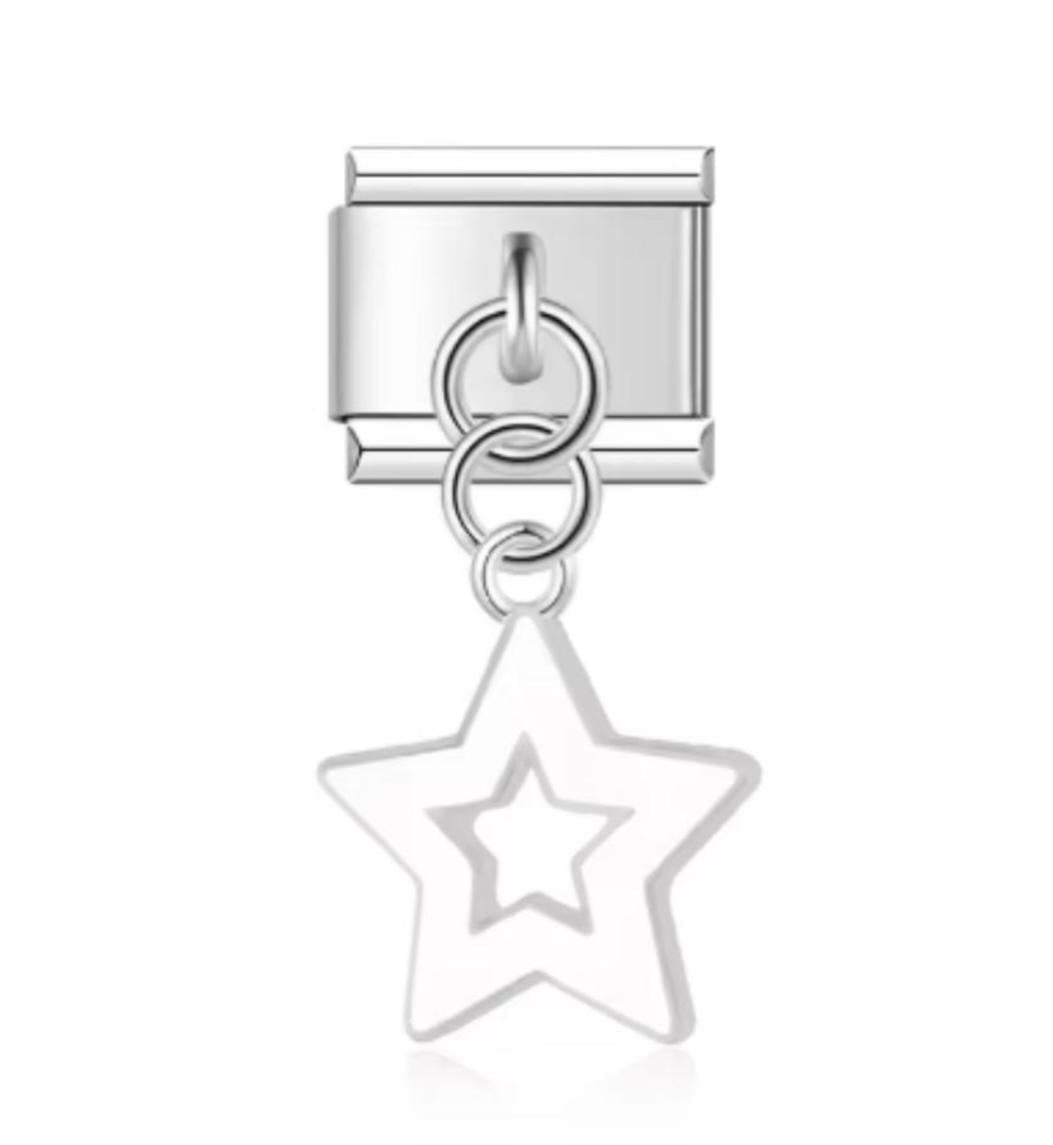 Charm Italiano Estrella Blanca