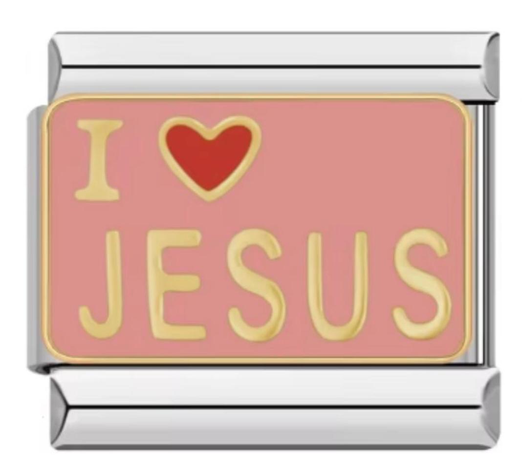 Charm Italiano I Love Jesus