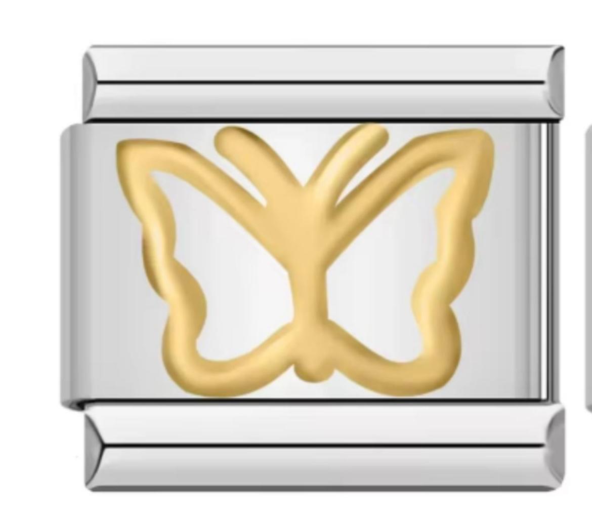 Charm Italiano Mariposa Dorada