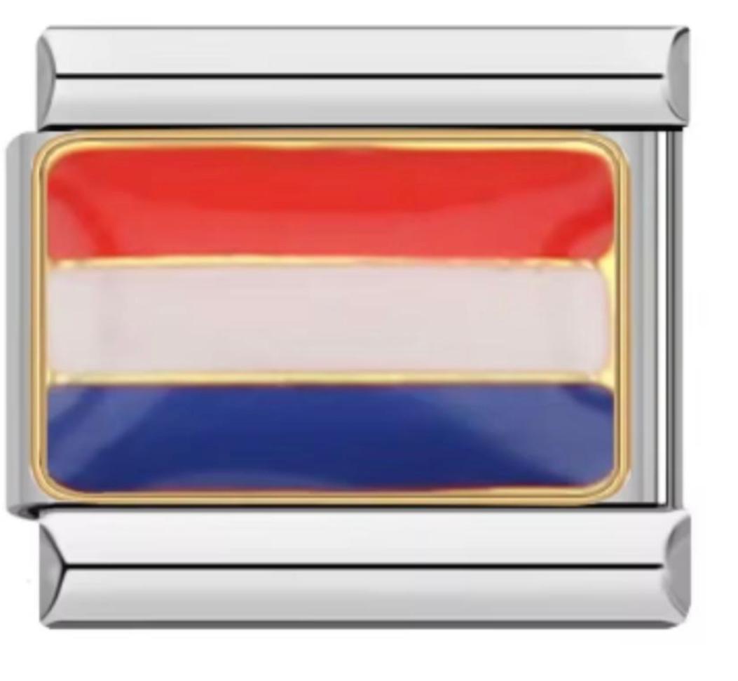 Charm Italiano Bandera De Países Bajos