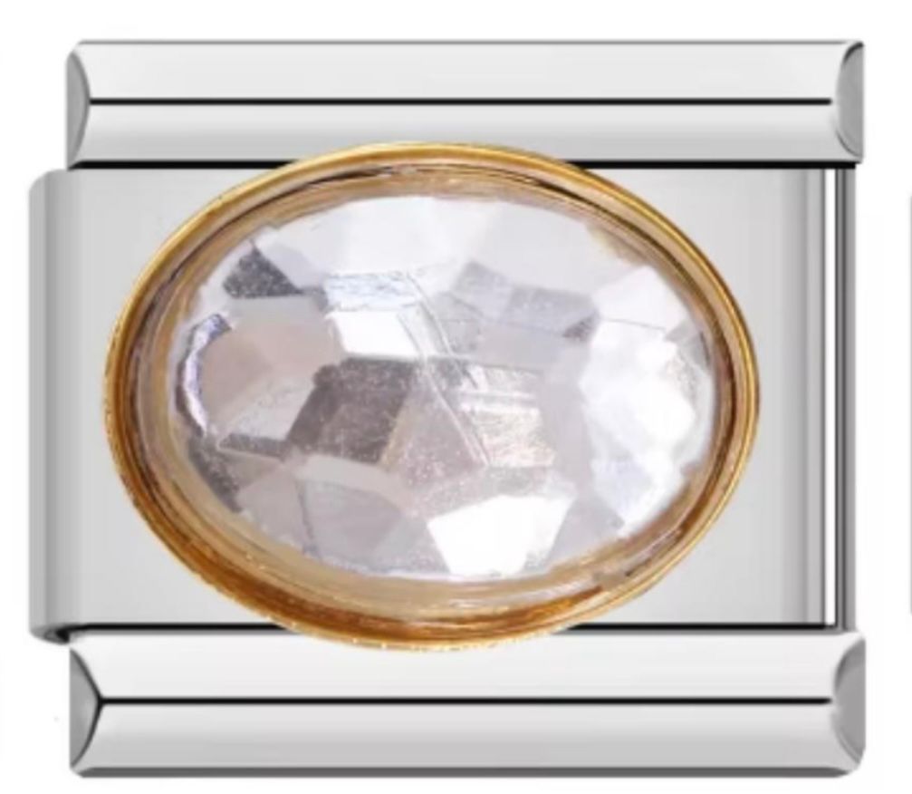 Charm Italiano Esfera Plateada