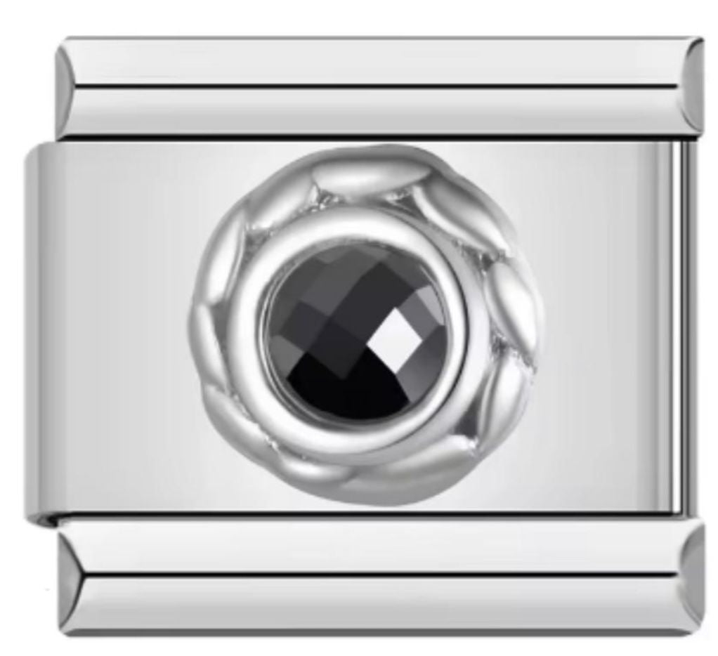 Charm Italiano Piedra Negra