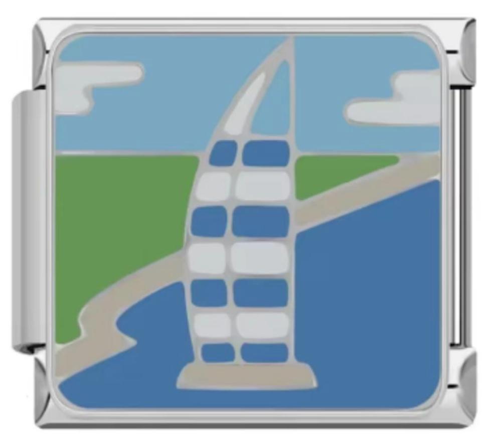 Charm Italiano Velero Rayado