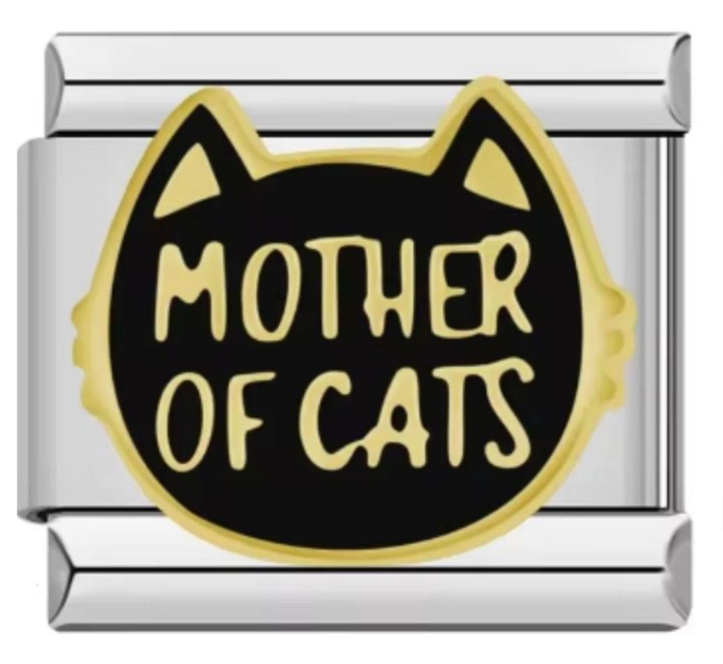 Charm Italiano Gato Negro Mother Of Cats