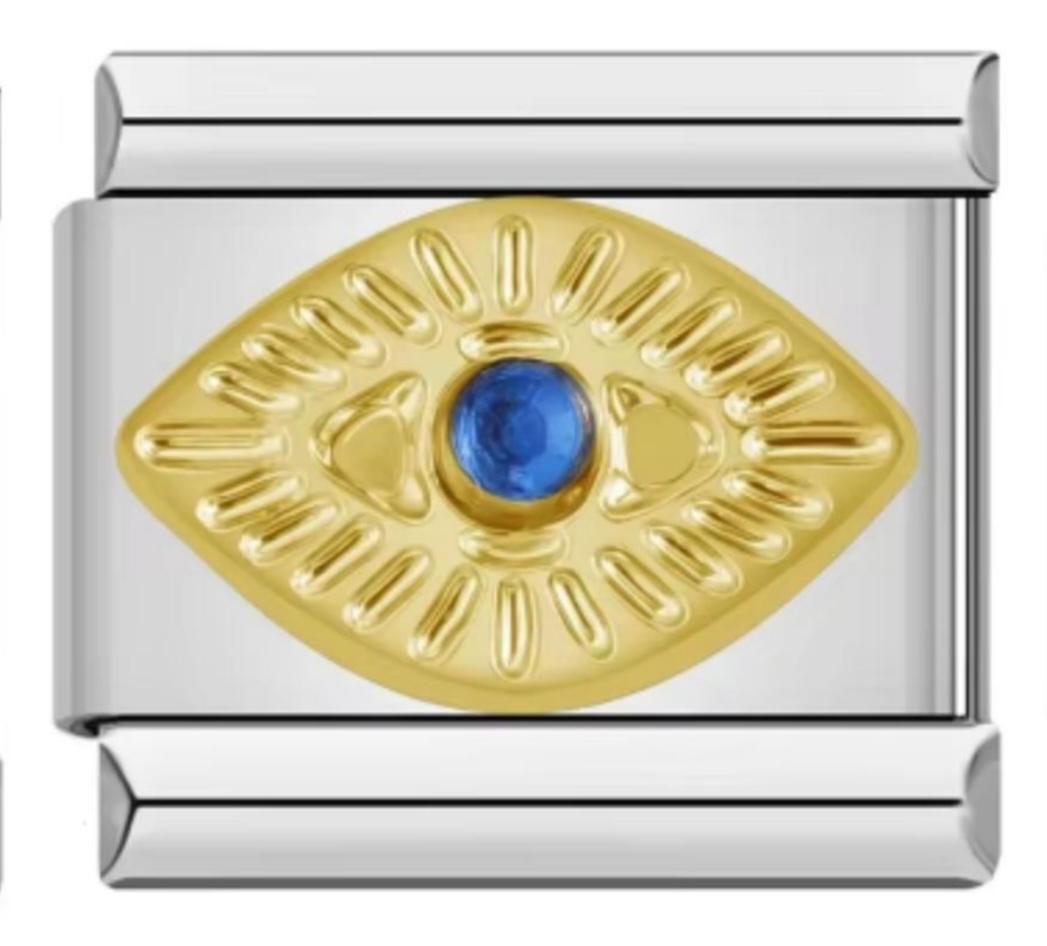 Charm Italiano Ojo De Horus Dorado
