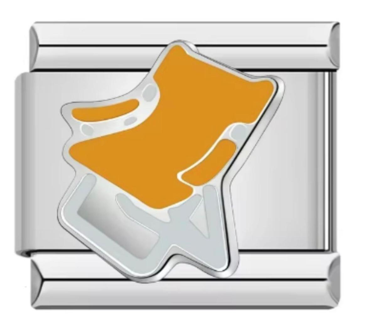 Charm Italiano Silla De Playa Naranja