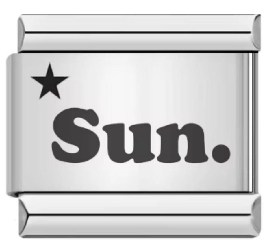 Charm Italiano Dias De La Semana