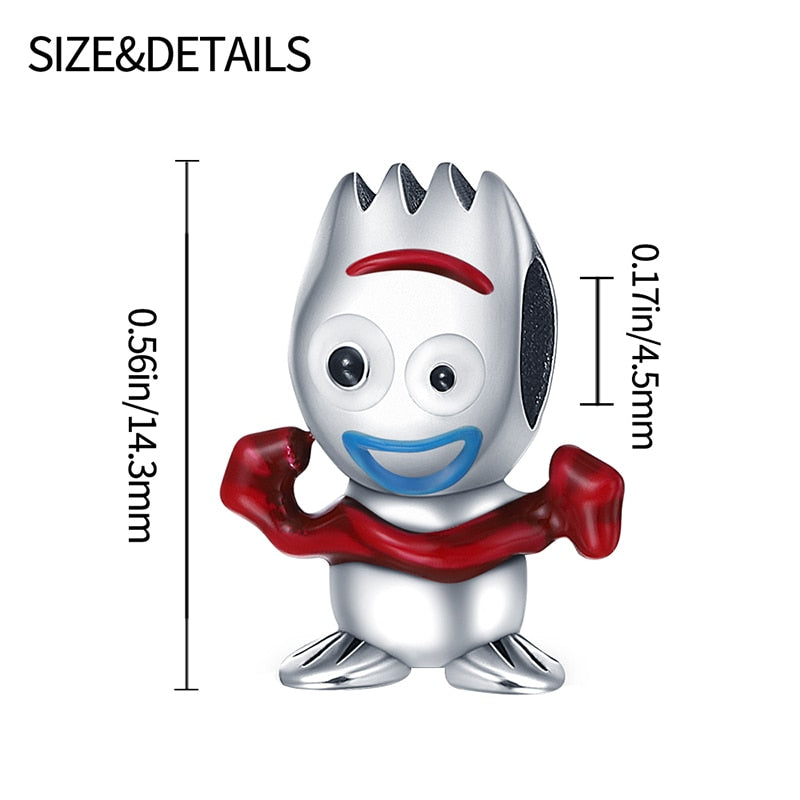 Charm Muñeco de Tenedor