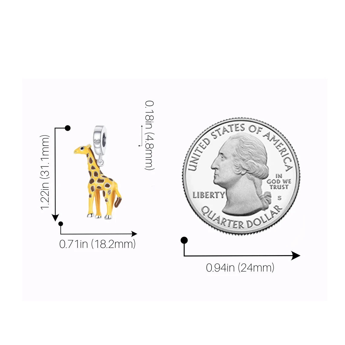 Charm Jirafa
