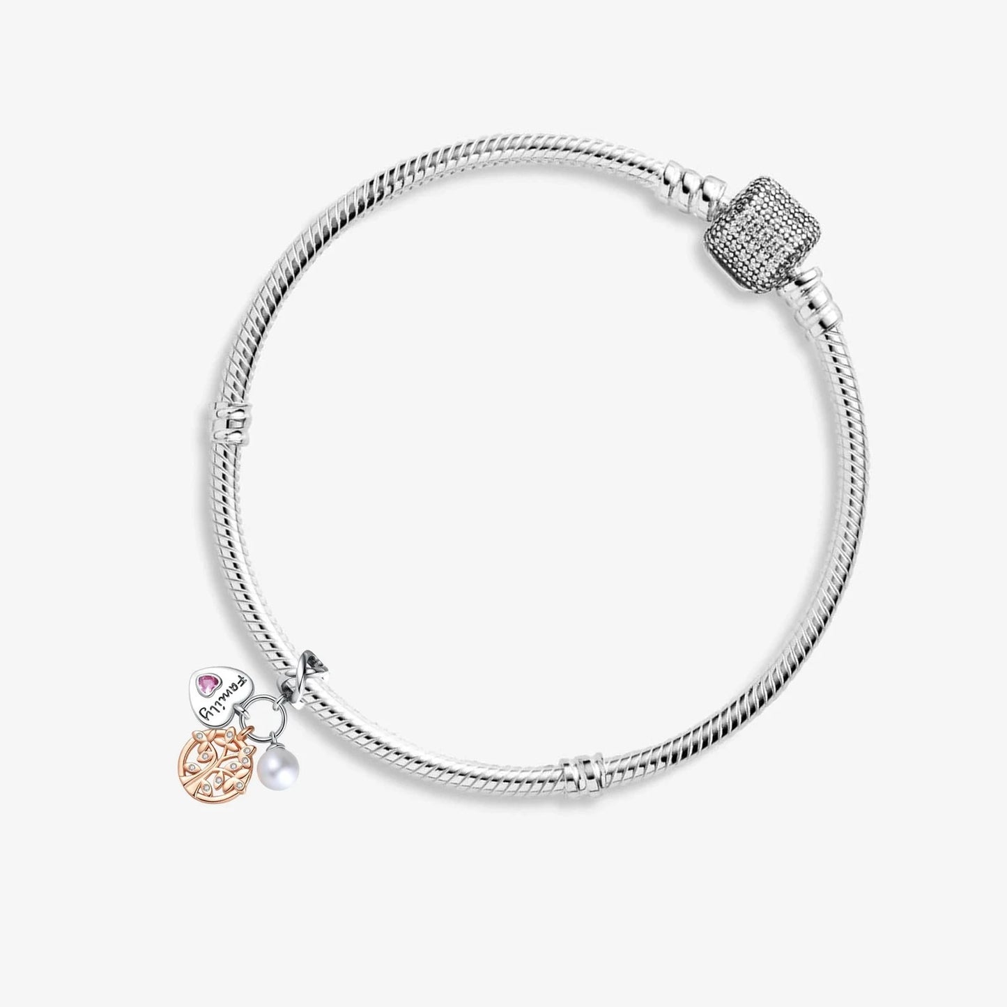 Charm Corazón Family, Árbol de la Vida y Perla