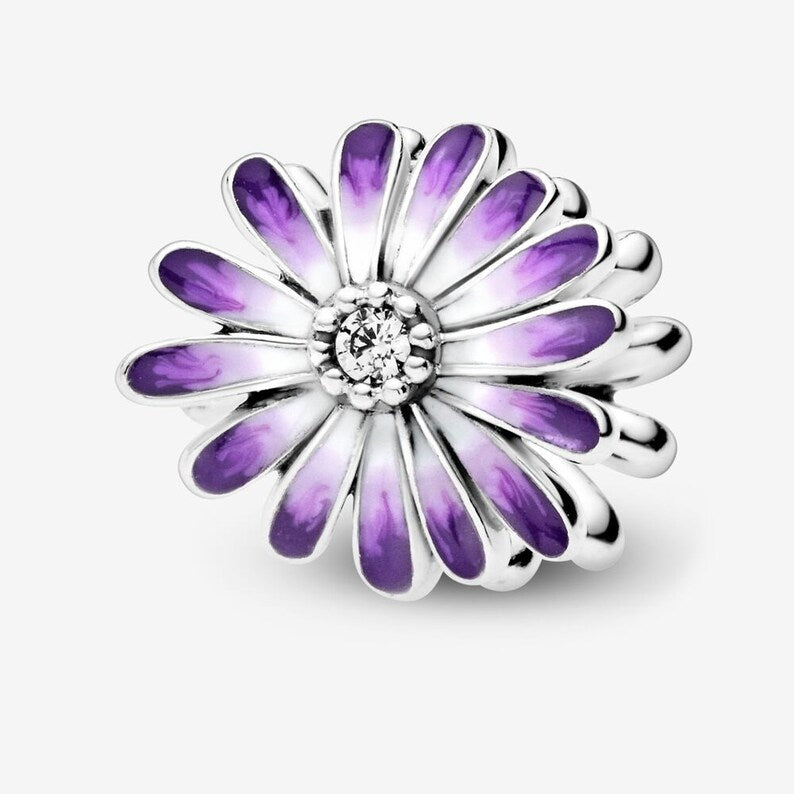 Charm Flor Morada