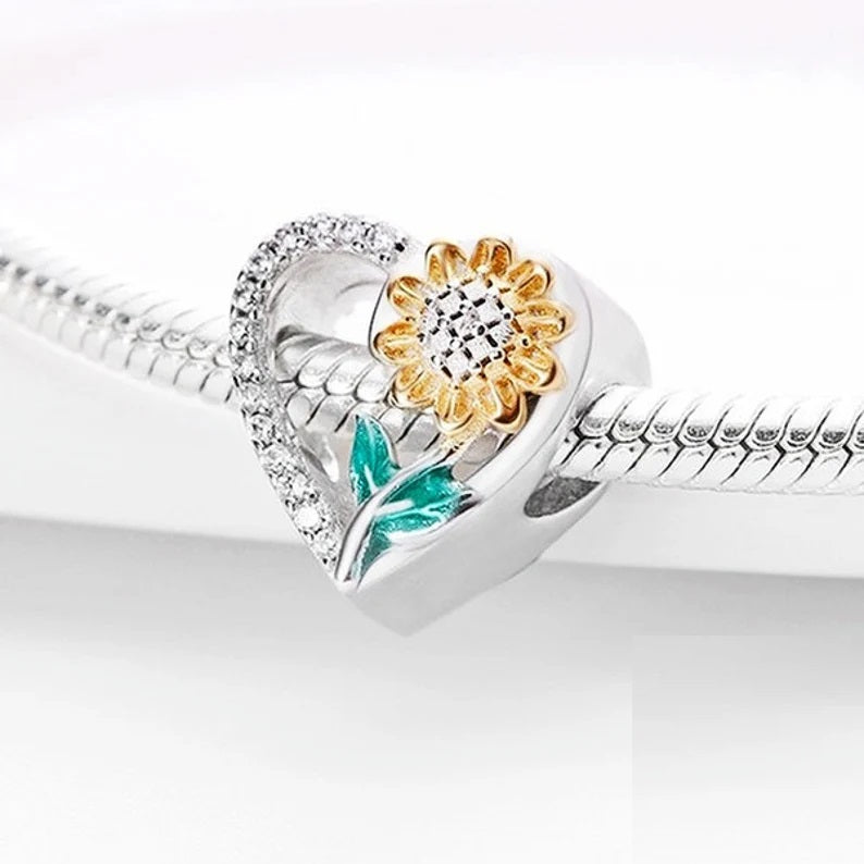 Charm Girasol Diamantado