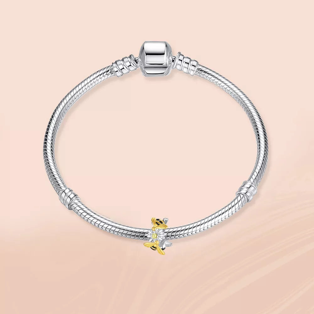 Charm Flores y Abejas