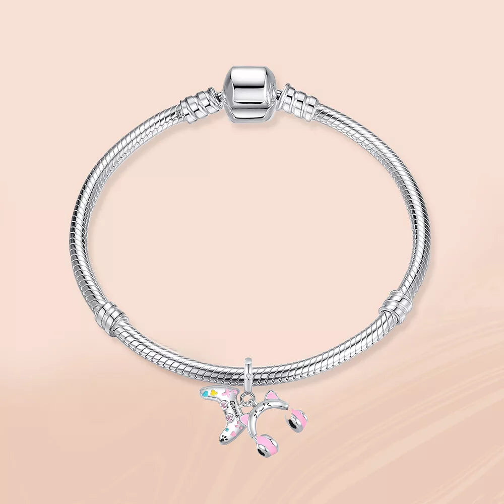 Charm Control de Videojuegos y Audífonos de Gato