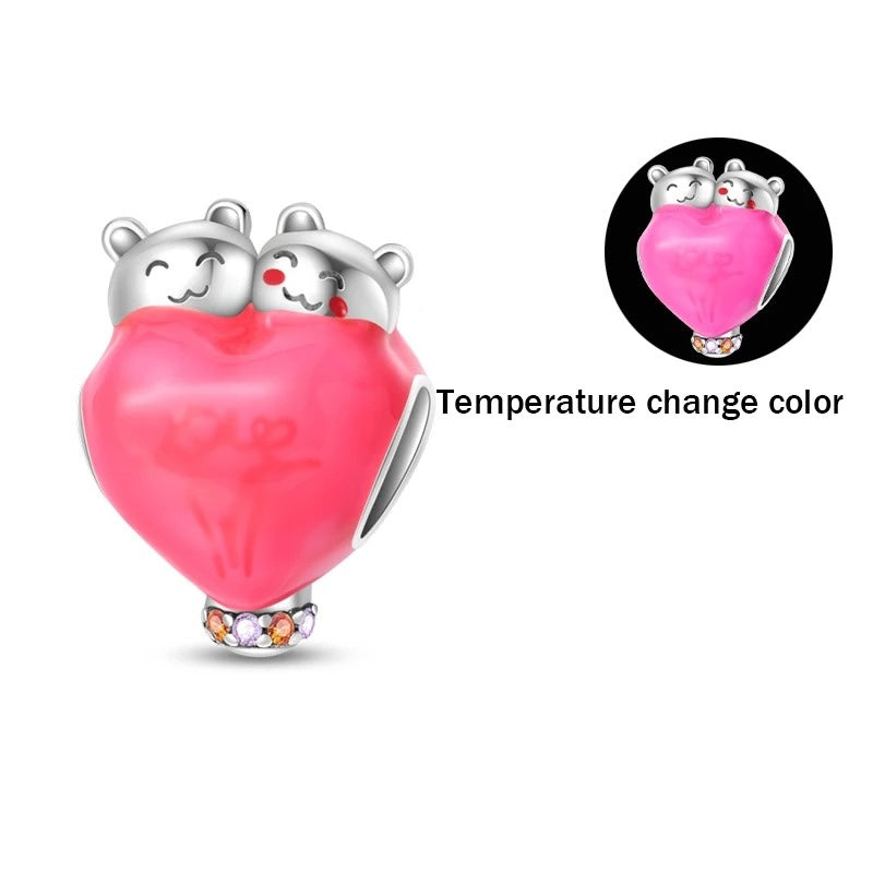 Charm Corazón de Ositos