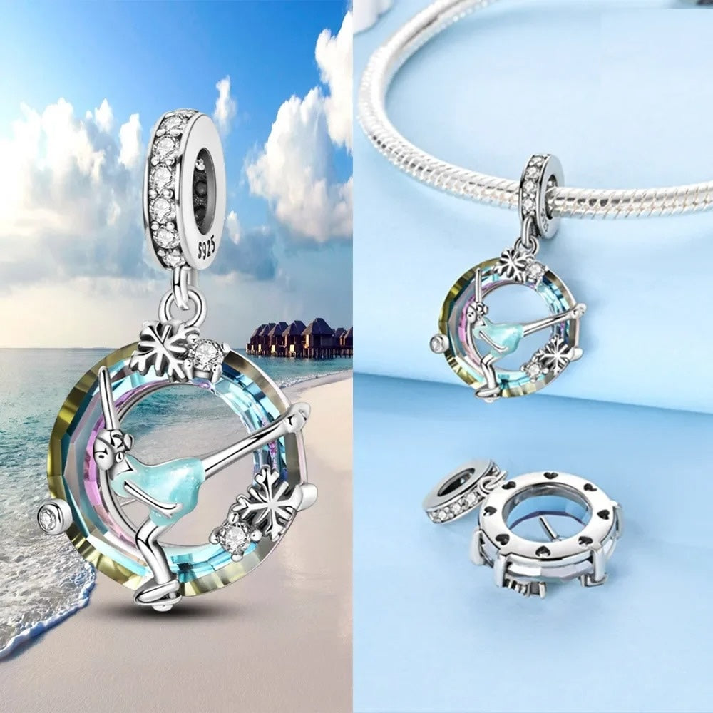 Charm Patinadora de Hielo