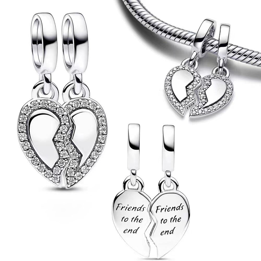 Charm Corazon "Friends To The End"